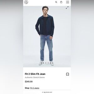 NET - Rag & Bone Slim Jeans
